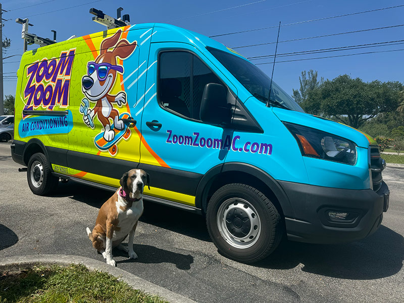 zoom zoom air conditioning van