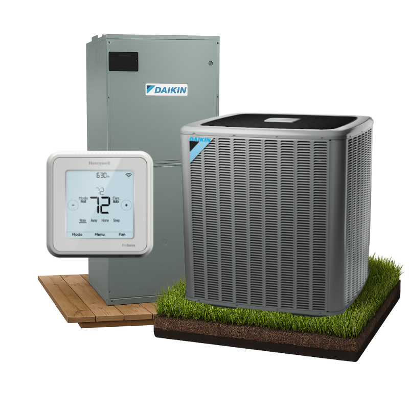 Daikin high-efficiency inverter central air system