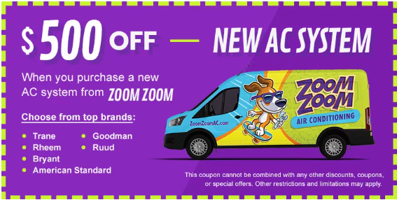 Zoom Zoom AC maintenance coupon