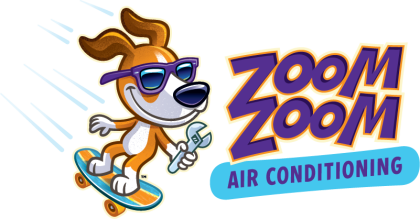 Zoom Zoom Air Conditioning Logo